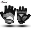 Cycling Gloves Touchscreen Bike Gloves 5MM Liquid Gel Pads Bicycle Gloves Shock-Absorbing Mountain Bike Gloves Men