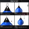 Home Gym 21 Inch Water Punching Bag with Adjustable Metal Chain