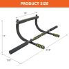 Wall Mounted Pull Up Bar Exercise Chin Bar Portable Dip Bars for Indoors Home Gym