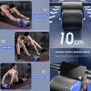 1pc Rebound Abdominal Roller Wheel For Abdominal Exercise Fitness With Knee Mat; Home Fitness Equipment For Abs Workout