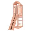 Playhouse with Climbing Wall Solid Wood Douglas